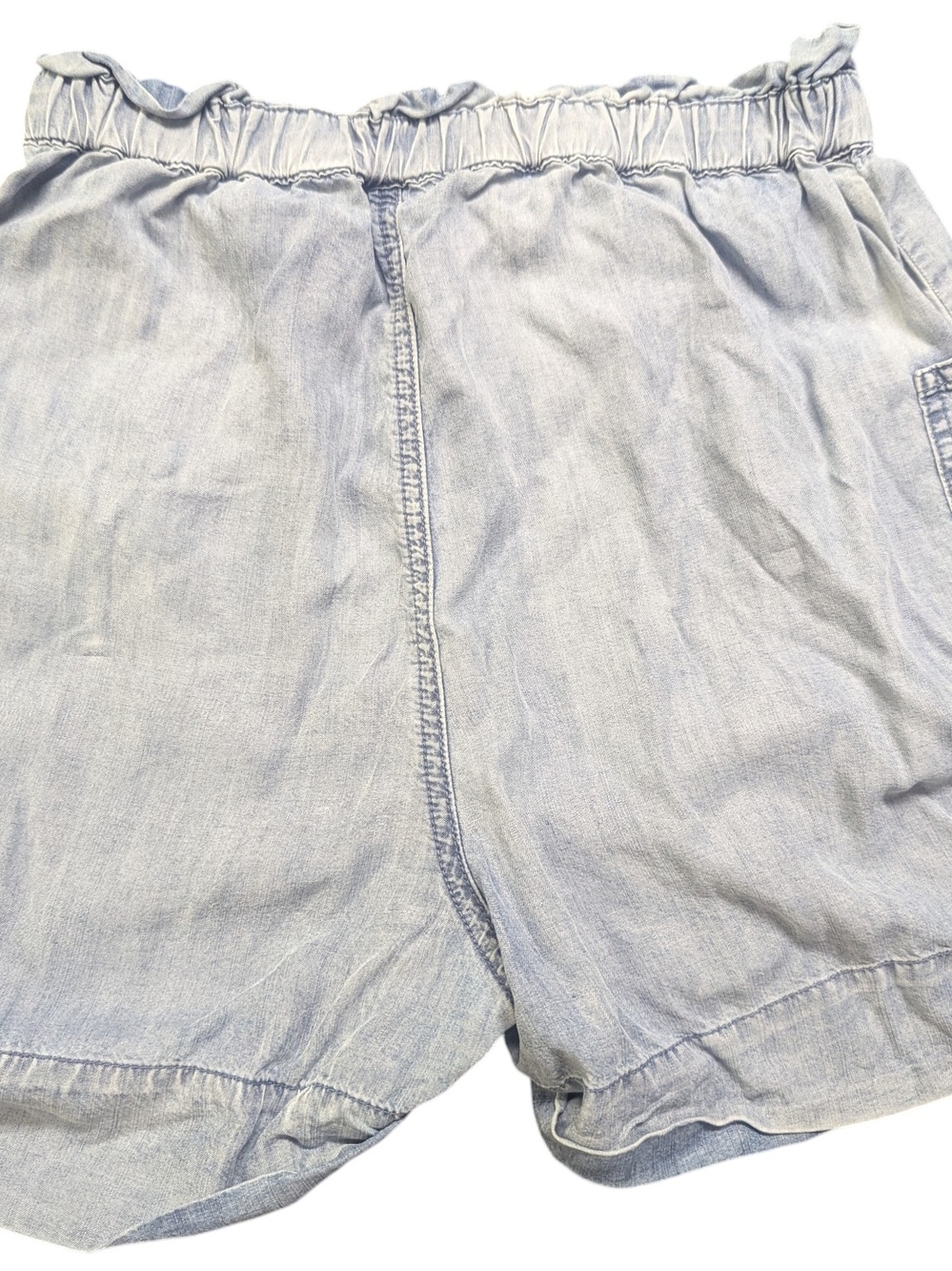 Wilfred Light Blue Elastic Waist Denim Shorts Size S - Picture 10 of 10